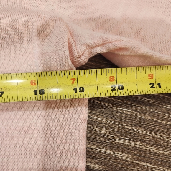 J.Crew Pink Tippi Sweater with Lace Collar 100% Merino Wool Size Medium NWOT - Picture 9 of 10